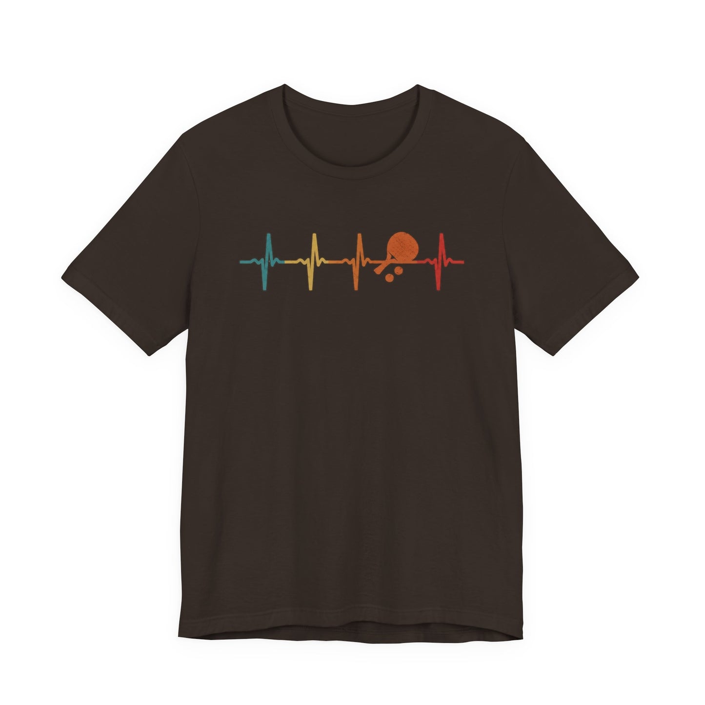 Tennis Heartbeat Tee – Retro Surfing Wave Graphic T-Shirt