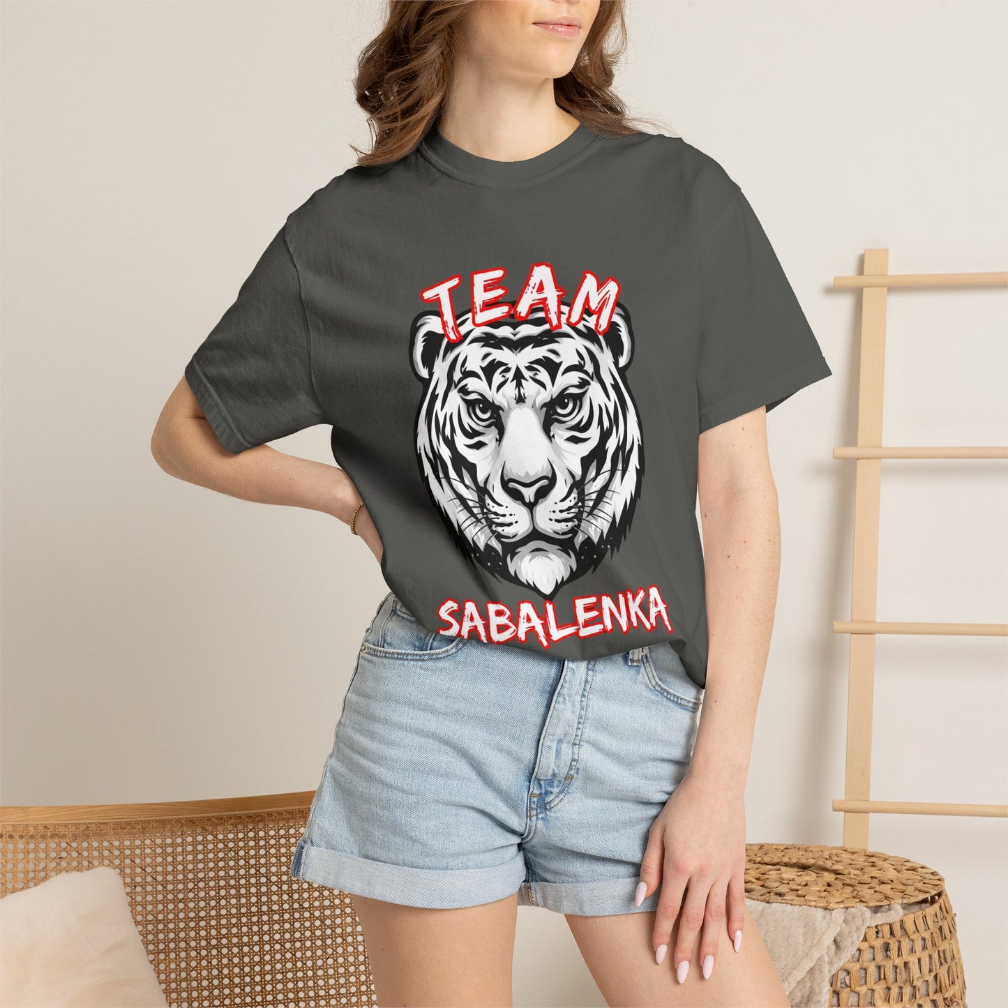 T-Shirt — Team Sabalenka Tiger Graphic Tee