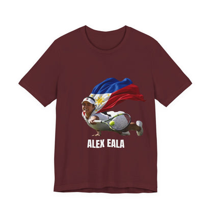 Tennis Superhero Tee — Philippine Flag Athlete Graphic
