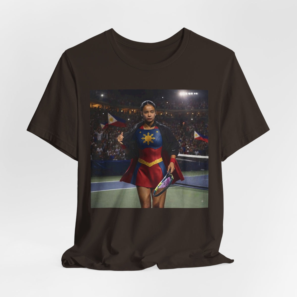 Alex Eala Tennis T‑Shirt — Filipino Tennis Star Photo Tee