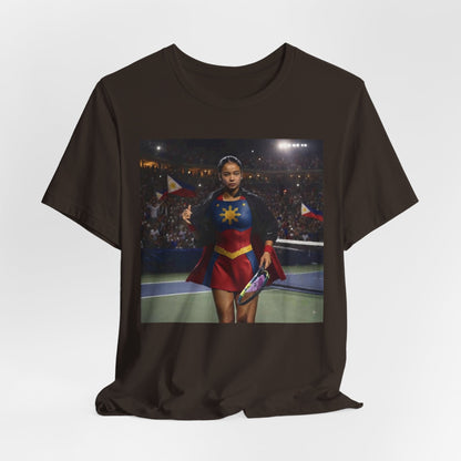 Alex Eala Tennis T‑Shirt — Filipino Tennis Star Photo Tee