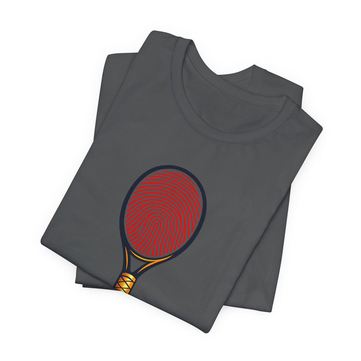 Tennis DNA T‑Shirt — "It's In My DNA" Racket Fingerprint Tee
