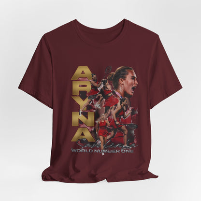 Aryna Sabalenka World Number One Tennis Player T-Shirt