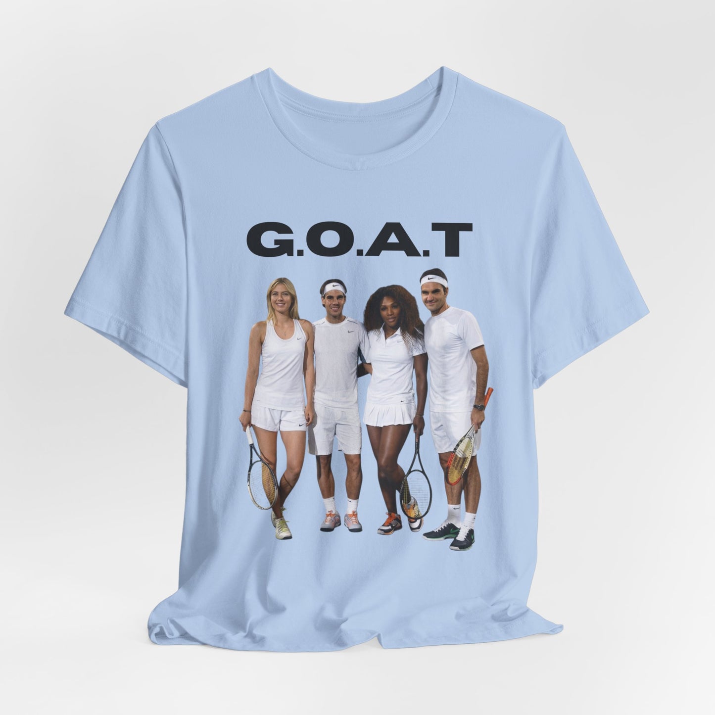 G.O.A.T. Tennis Team Graphic Tee - Federer, Serena, Nadal, Sharapova