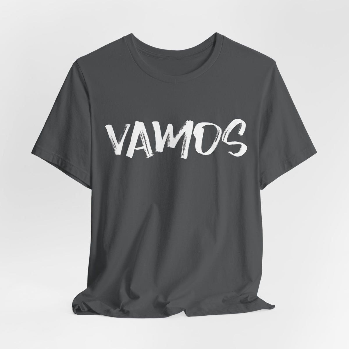 Vamos T-Shirt — Bold Brush Script Graphic Tee