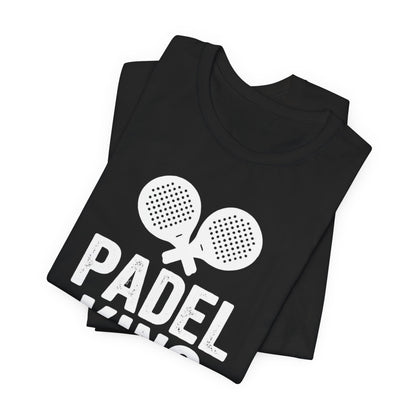 Padel King T‑Shirt — Men's Padel Tennis Graphic Tee