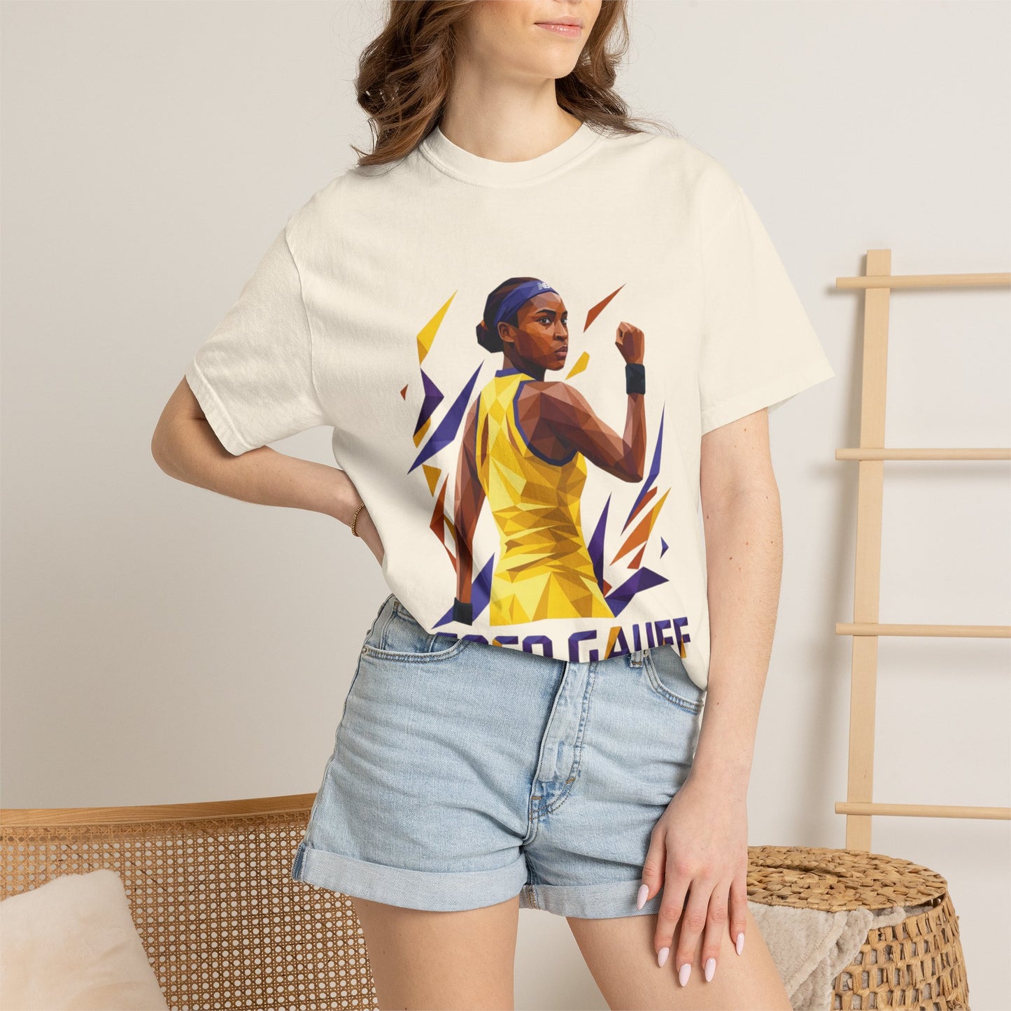 Coco Gauff Tennis Player Graphic T-Shirt — Women's/Unisex Sports Tee
