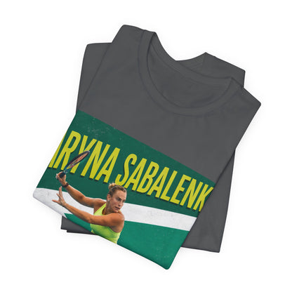 Aryna Sabalenka Tennis Tee – Women's Pro Player Graphic T-Shirt