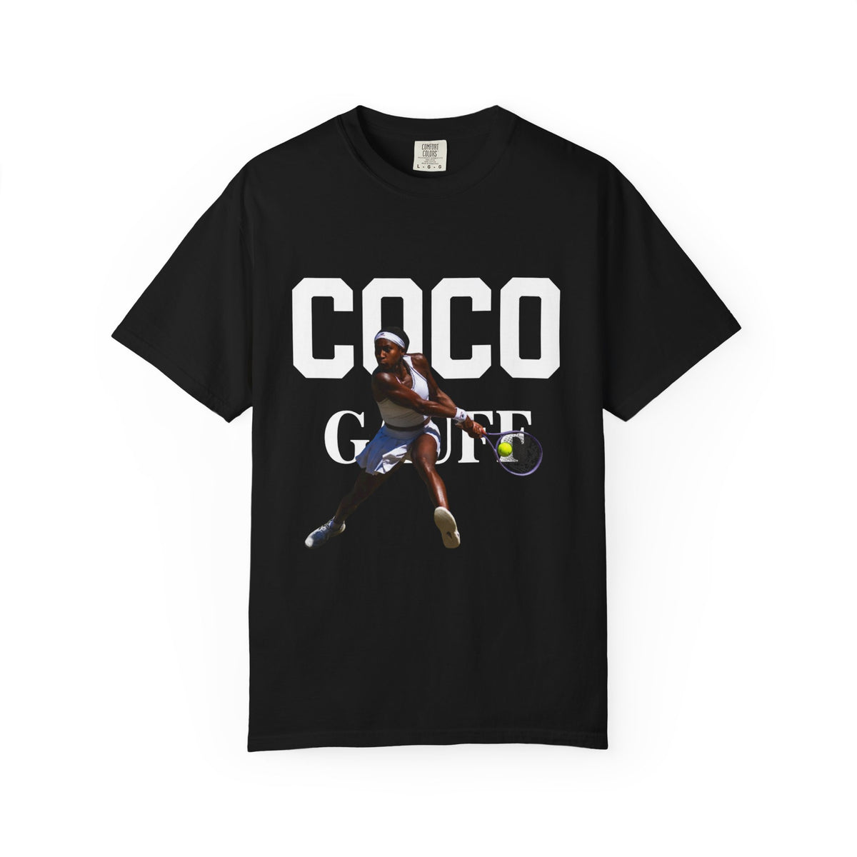 Coco Gauff Tennis Tee — Gauff 02 Champion Tennis T-Shirt