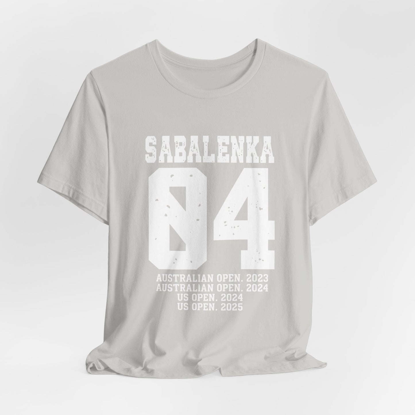 Sabalenka Short Sleeve Tee — Minimal Classic Blank T‑Shirt