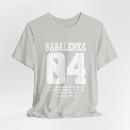 Sabalenka Short Sleeve Tee — Minimal Classic Blank T‑Shirt
