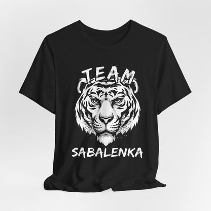 Team Sabalenka Tiger T-Shirt — Tennis Fan Tee