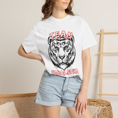 T-Shirt — Team Sabalenka Tiger Graphic Tee
