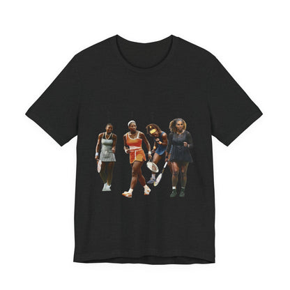 T-Shirt — Serena Williams Life Stages Graphic Tee (Teen · 20s · 30s · 40s)
