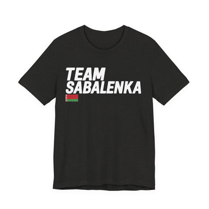 Team Sabalenka Minimalist Pan-African Flag T-shirt