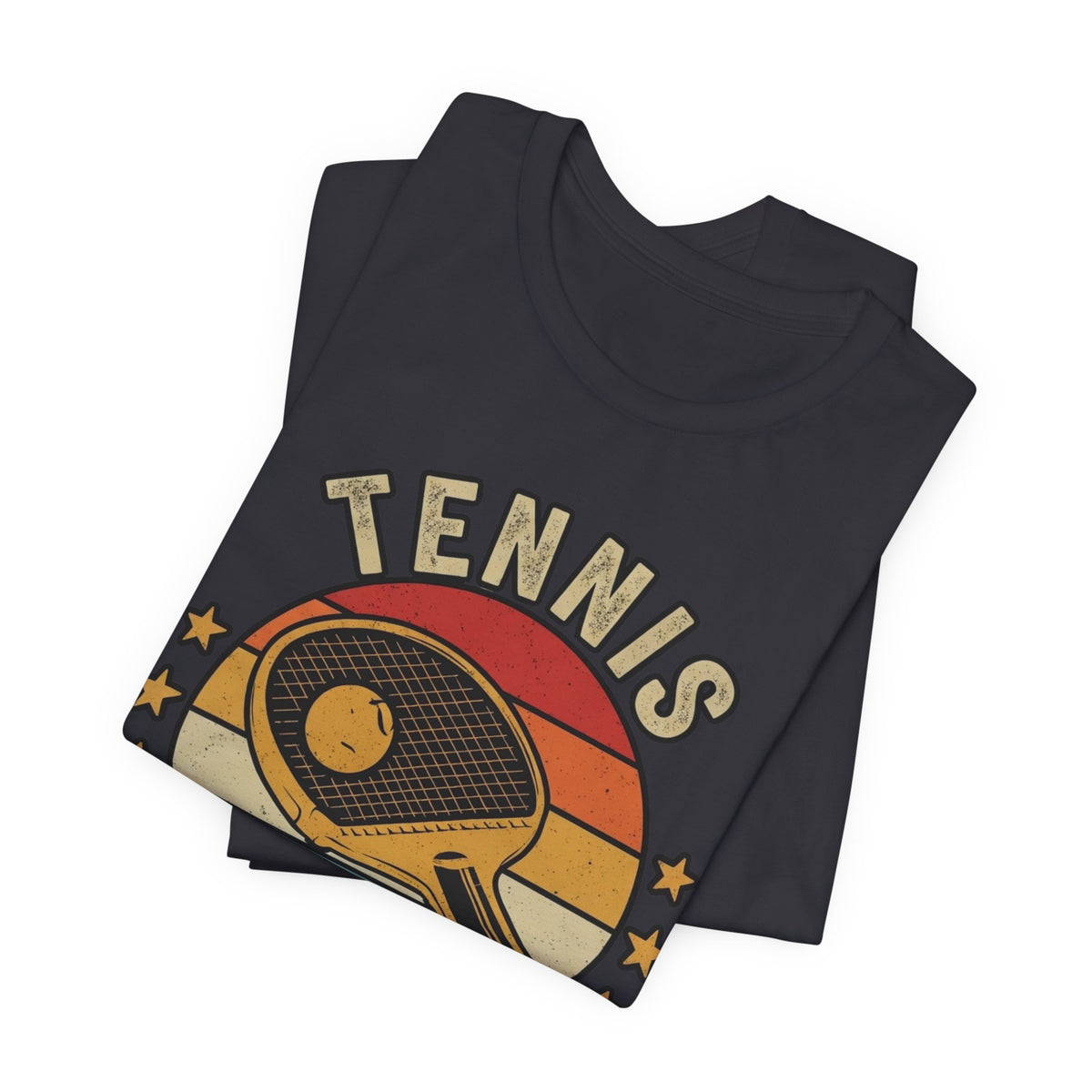 Tennis Master Tee — Retro Paddle & Ball Vintage-Style Tennis Shirt