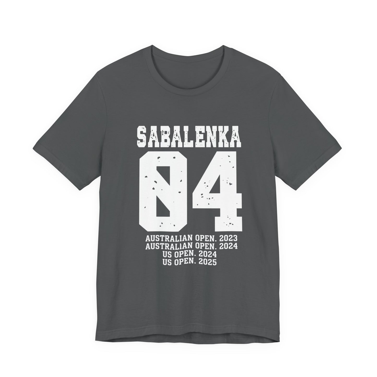 Sabalenka Short Sleeve Tee — Minimal Classic Blank T‑Shirt