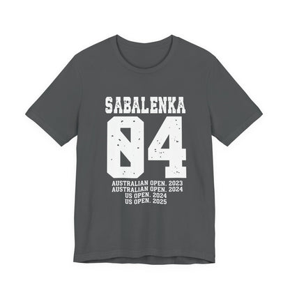 Sabalenka Short Sleeve Tee — Minimal Classic Blank T‑Shirt