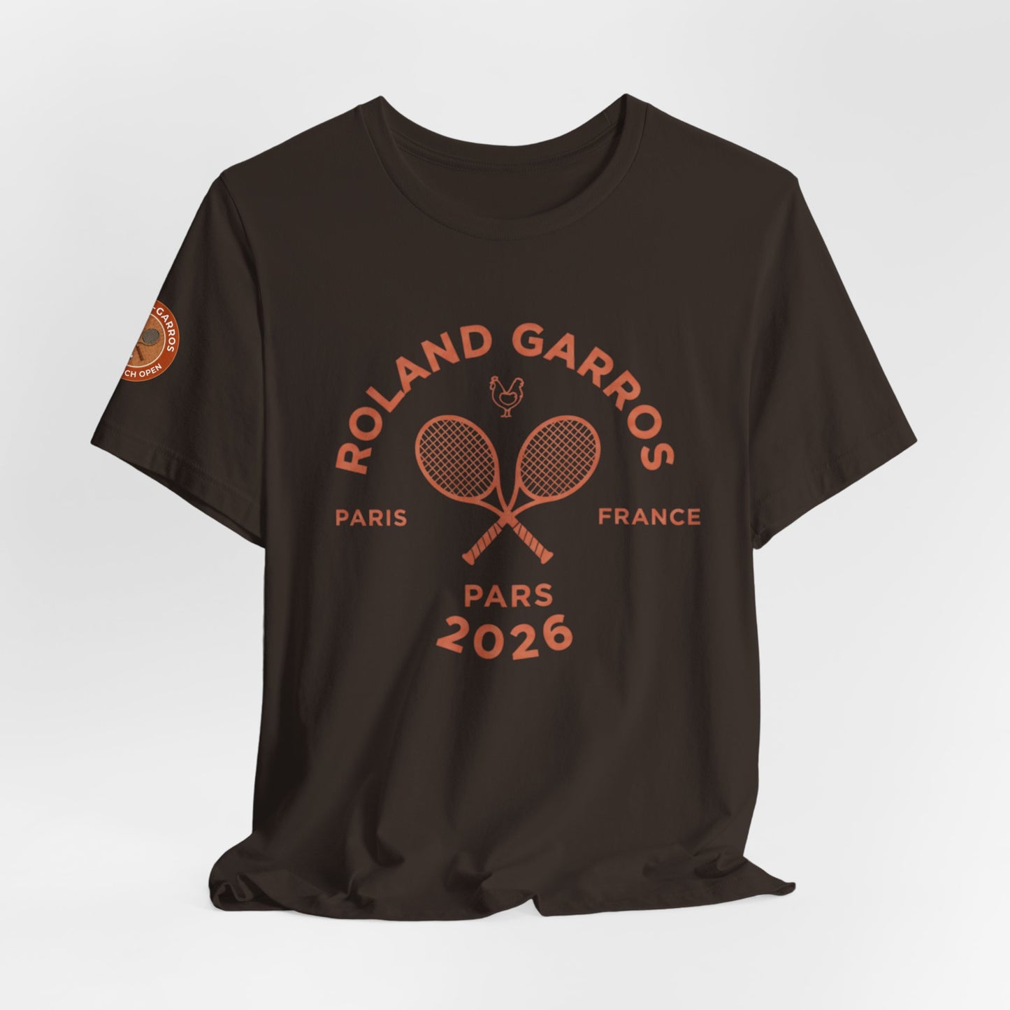 Roland Garros 2026 Tennis Tee – Paris Tournament Graphic T-Shirt