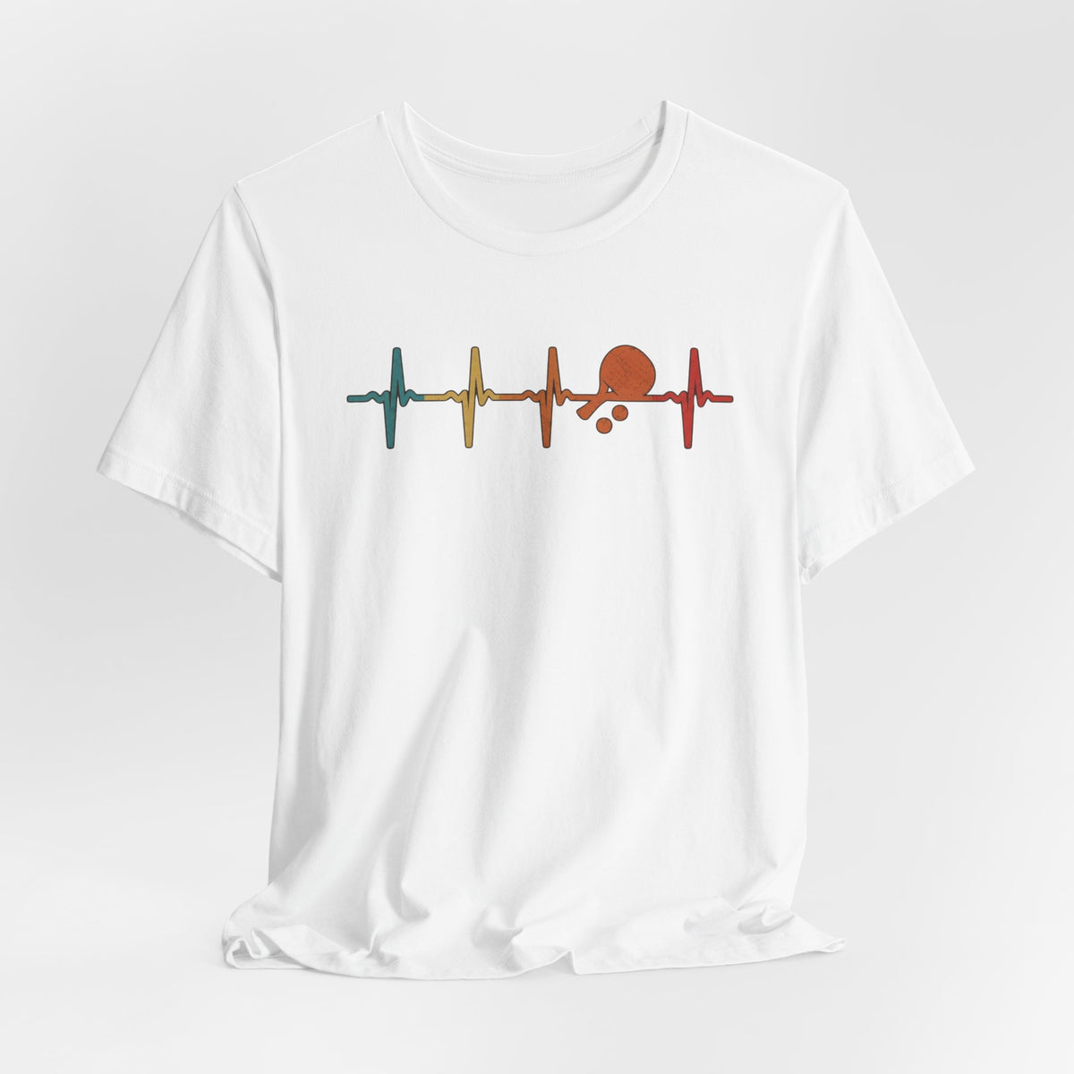 Tennis Heartbeat Tee – Retro Surfing Wave Graphic T-Shirt