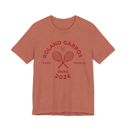 Roland Garros 2026 Paris Tennis Tee