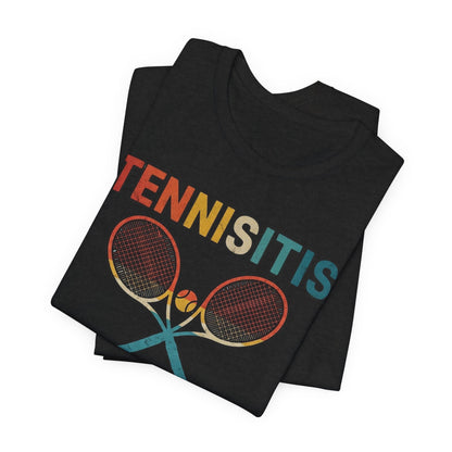 Tennisitis T-Shirt – Vintage Tennis Rackets Graphic Tee