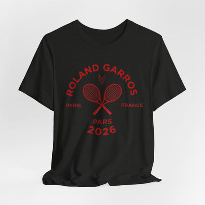 Roland Garros 2026 Paris Tennis Tee