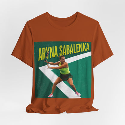 Aryna Sabalenka Tennis Tee – Women's Pro Player Graphic T-Shirt