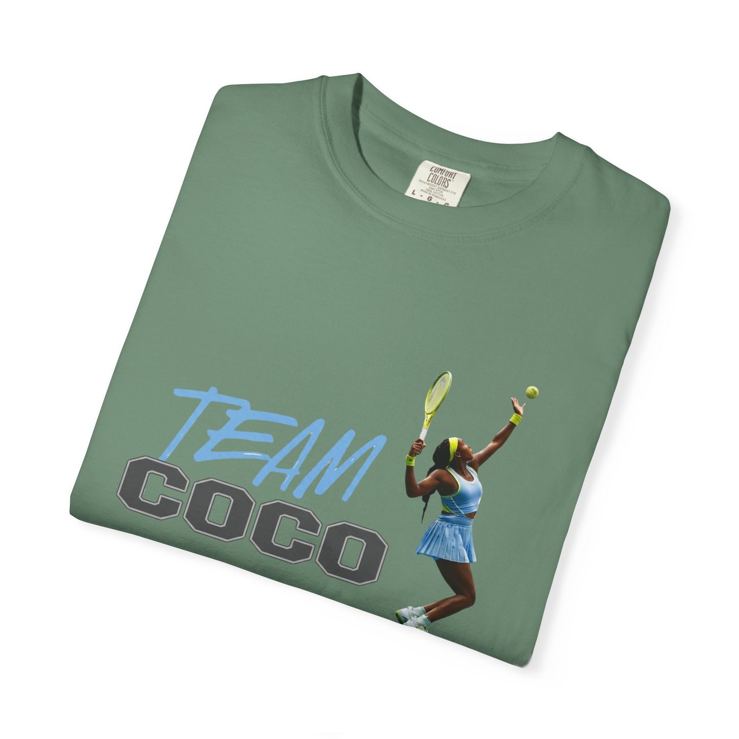 Team Coco Gauff Tennis T-Shirt — "TEAM COCO" Tennis Player Graphic Tee