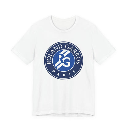 Roland-Garros Paris Logo Tee — French Open Tennis T-Shirt