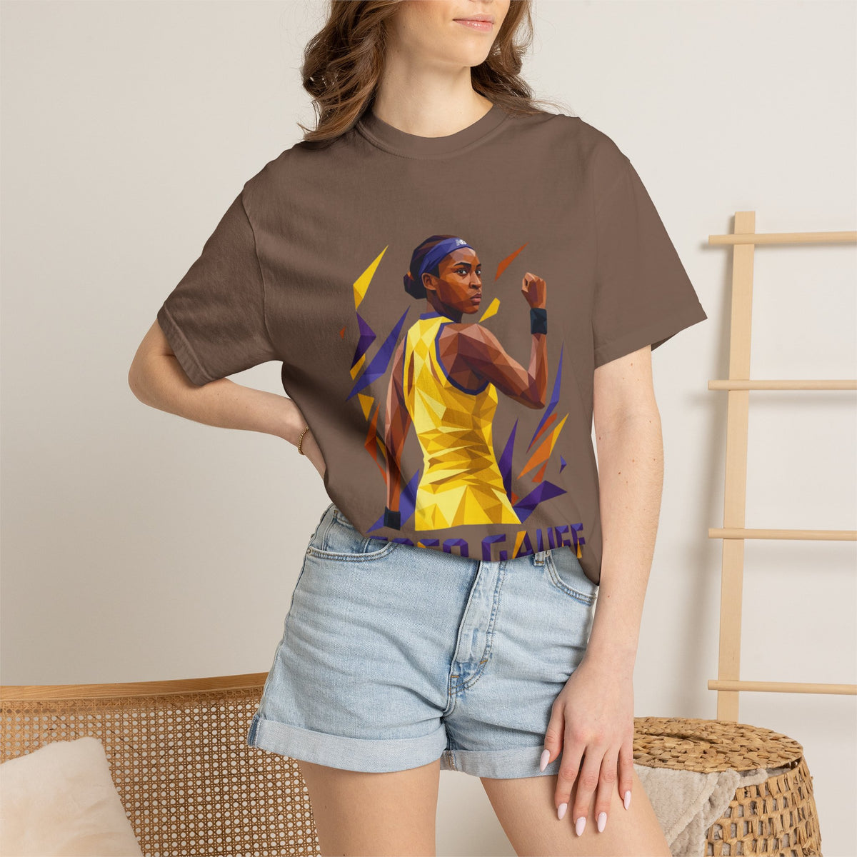 Coco Gauff Tennis Player Graphic T-Shirt — Women's/Unisex Sports Tee