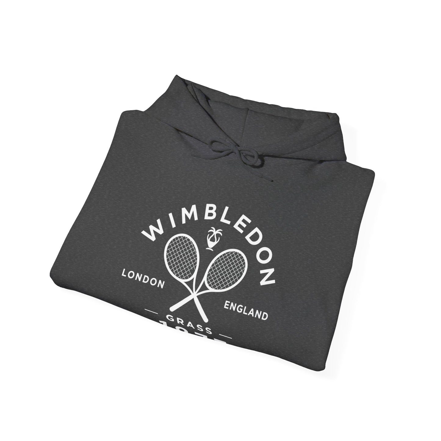 Wimbledon 1877 Tennis Hoodie — Classic Racquets Logo Pullover