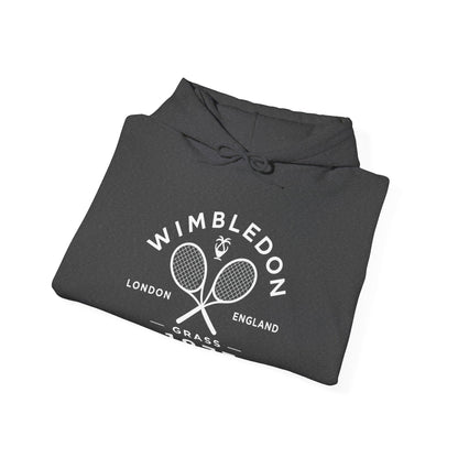 Wimbledon 1877 Tennis Hoodie — Classic Racquets Logo Pullover