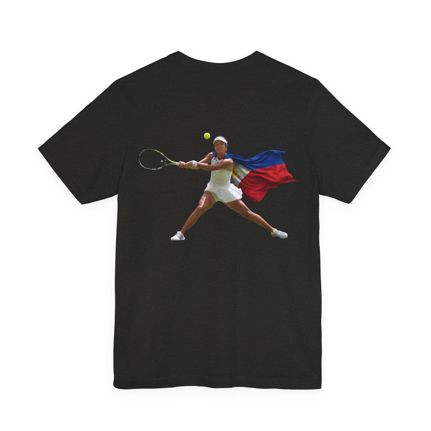 Alex Eala Colorblock Name Tee — Kids & Fans Tennis Player Tribute Shirt