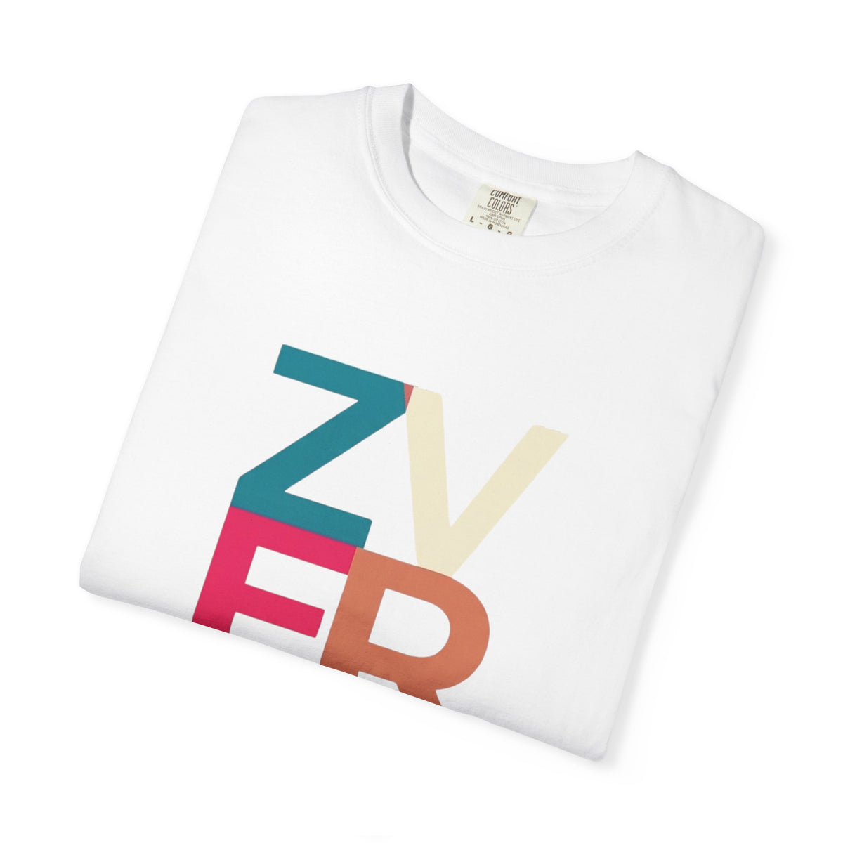 ALEXANDER ZVEREV Colorblock Vertical Logo T‑Shirt