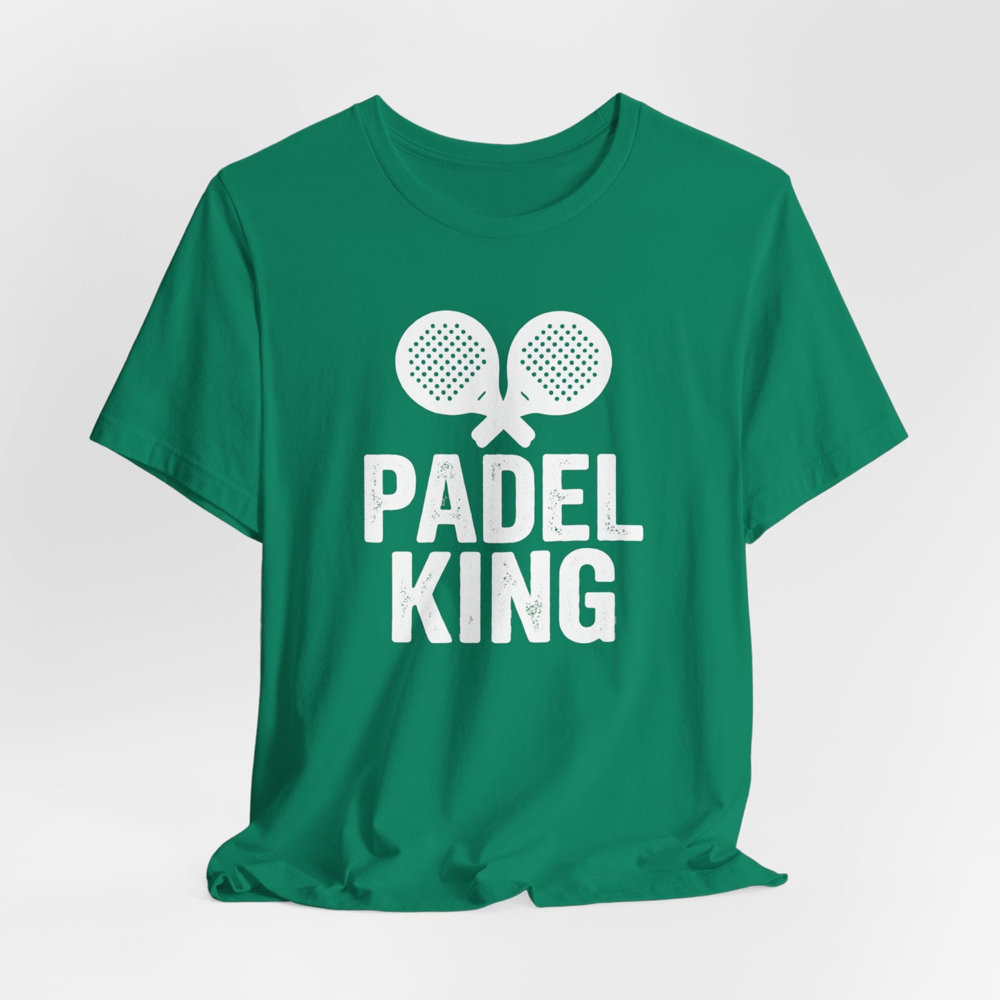 Padel King T‑Shirt — Men's Padel Tennis Graphic Tee