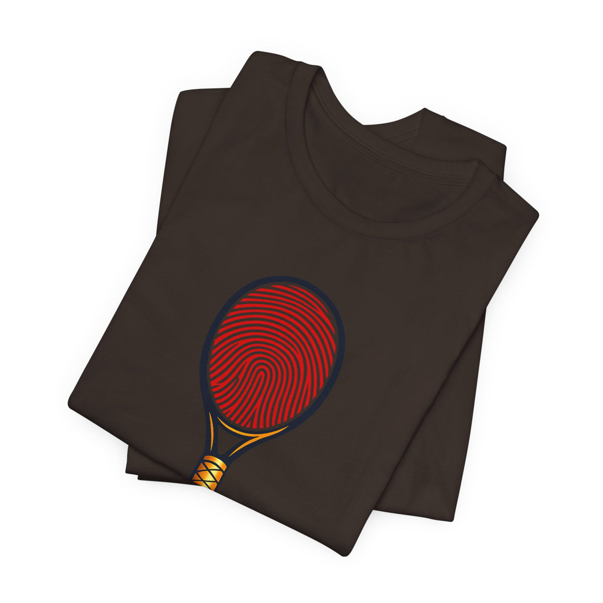 Tennis DNA T‑Shirt — "It's In My DNA" Racket Fingerprint Tee