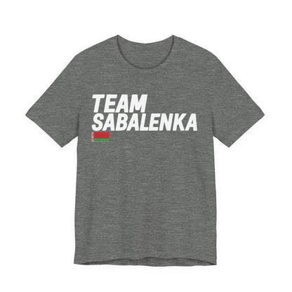 Team Sabalenka Minimalist Pan-African Flag T-shirt
