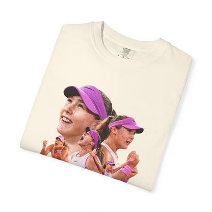 Tennis Graphic T-Shirt — 'Tennis: An Essential Element' Vintage Player Collage