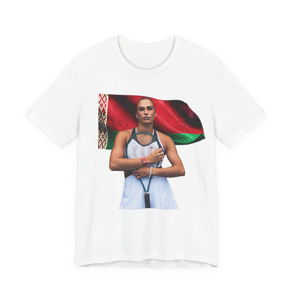 Tennis Player Aryna Sabalenka — Patriotic Athlete T-Shirt