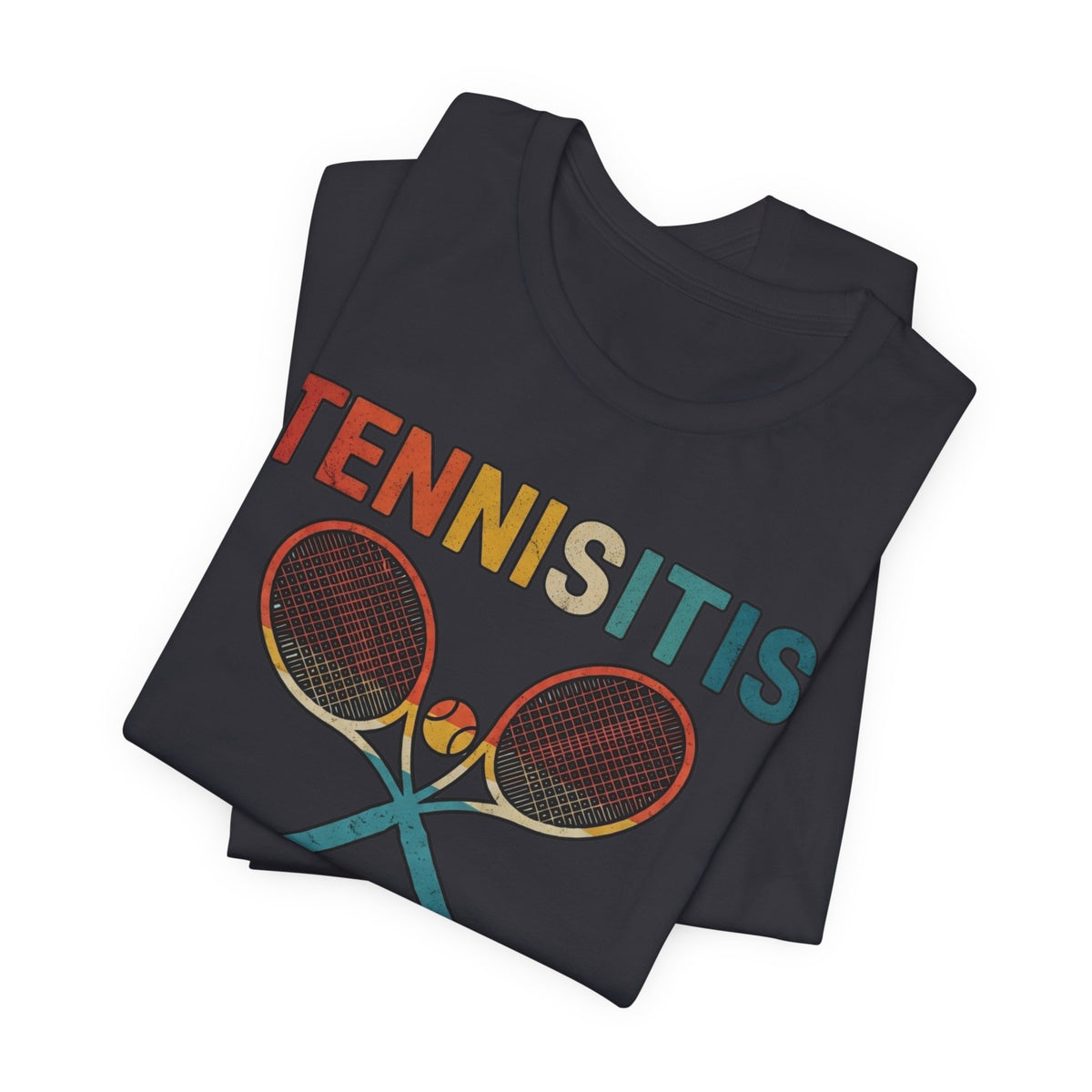 Tennisitis T-Shirt – Vintage Tennis Rackets Graphic Tee