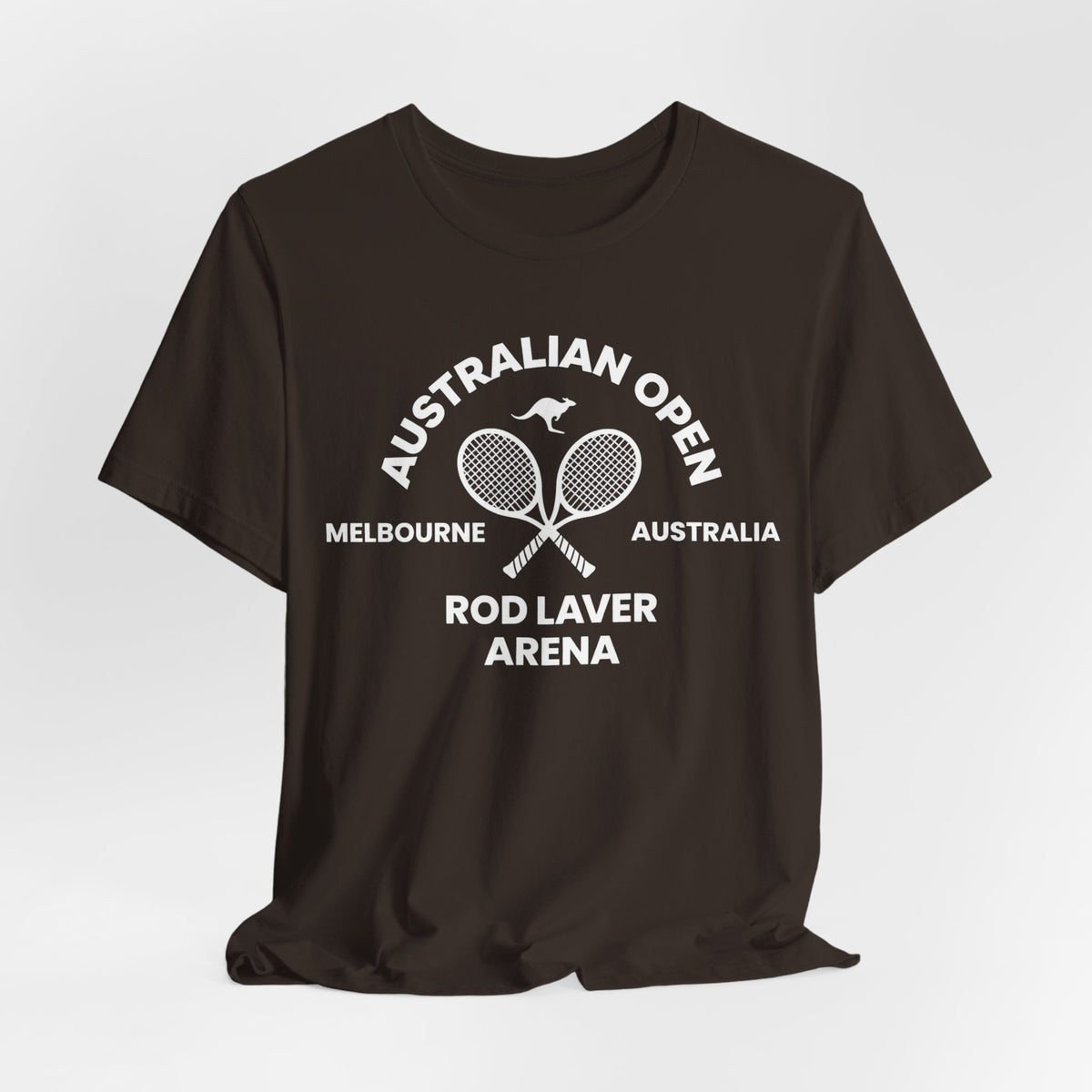 Classic White Tennis Tee — Unisex Jersey Short Sleeve