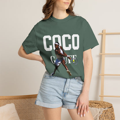 Coco Gauff Tennis Tee — Gauff 02 Champion Tennis T-Shirt