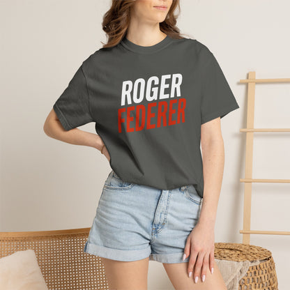 Roger Federer Retro Tennis T-Shirt