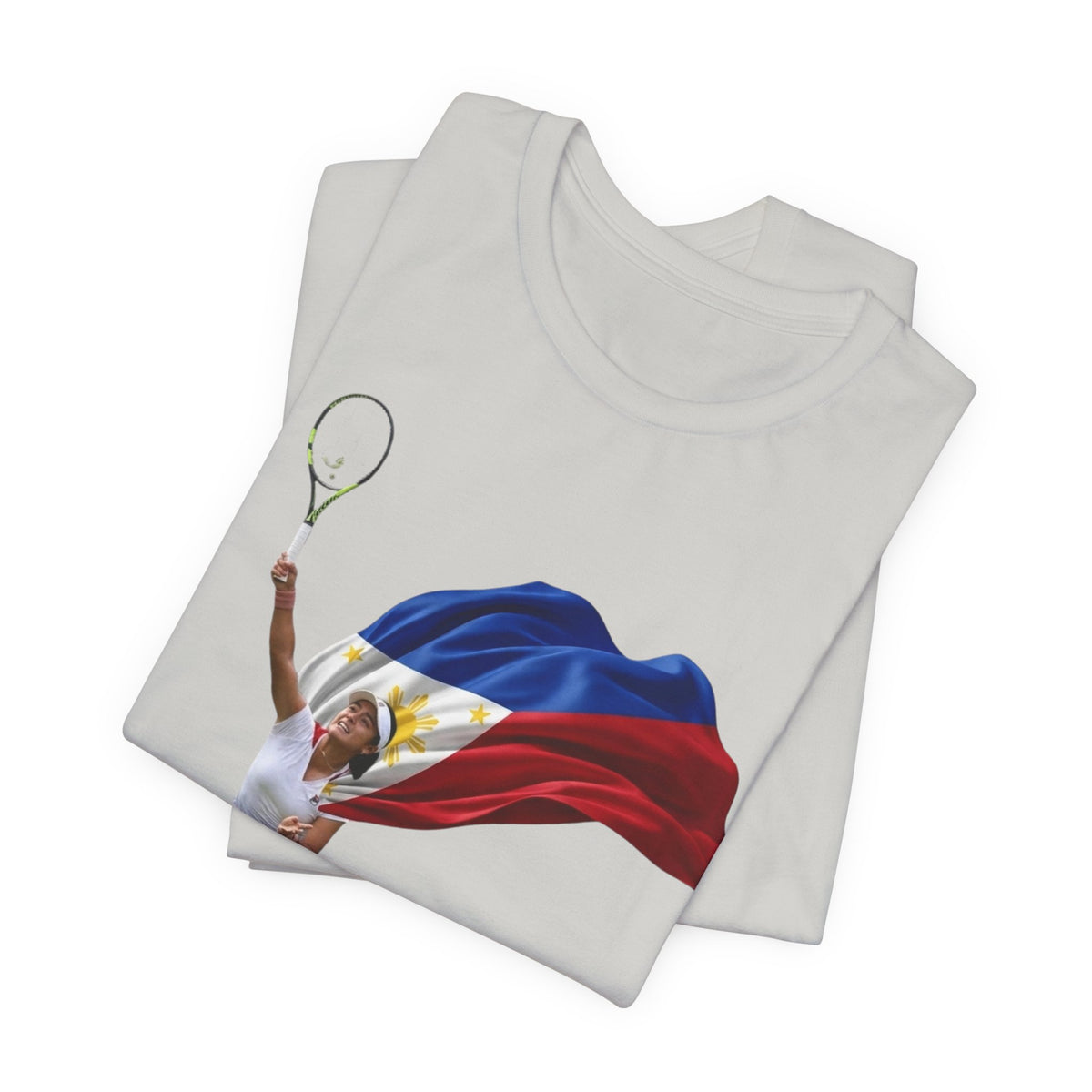 Alex Eala - Tennis Player with Philippine Flag T‑Shirt