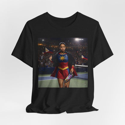 Alex Eala Tennis T‑Shirt — Filipino Tennis Star Photo Tee