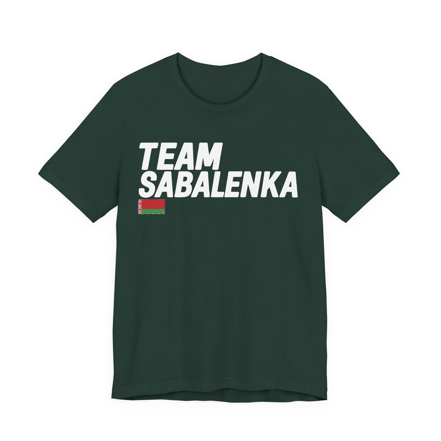 Team Sabalenka Minimalist Pan-African Flag T-shirt
