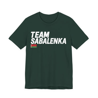 Team Sabalenka Minimalist Pan-African Flag T-shirt