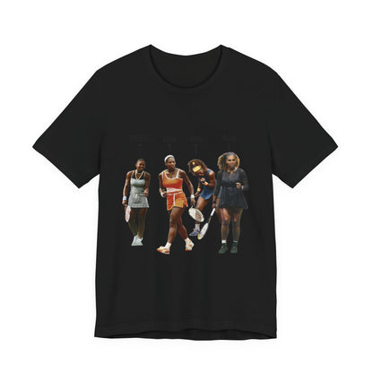 T-Shirt — Serena Williams Life Stages Graphic Tee (Teen · 20s · 30s · 40s)