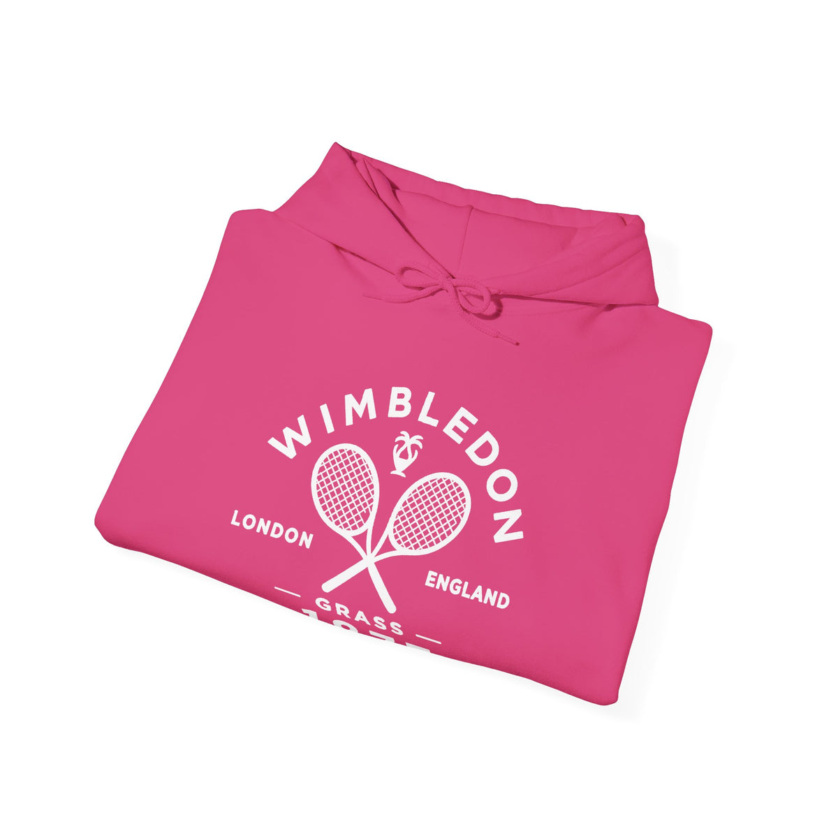 Wimbledon 1877 Tennis Hoodie — Classic Racquets Logo Pullover